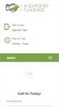 Mobile Screenshot of highpointfunding.com